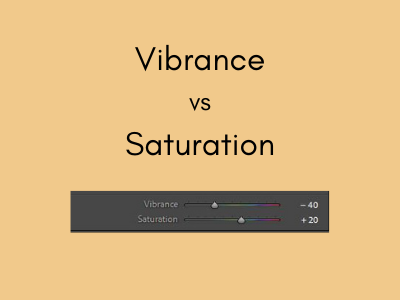vibrance vs saturation