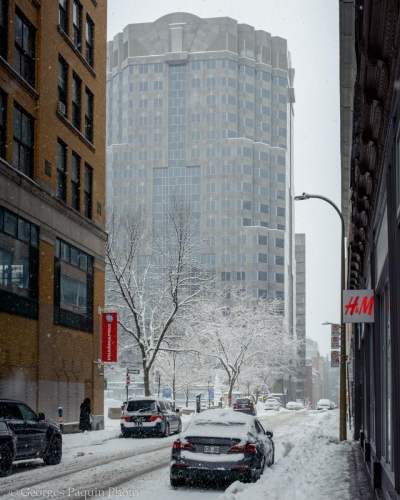 Centre-ville de Montréal - 31 décembre 2019